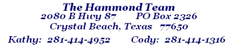 Kathy Hammond, Your Beach Realtor